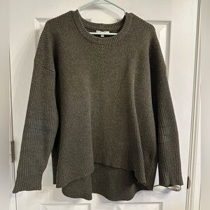 Madewell | 100% Merino Wool Cableknit Sweater